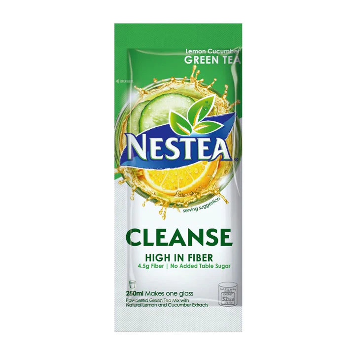 Nestea Cleanse Lemon Cucumber Powdered Green Tea Mix 8.5g
