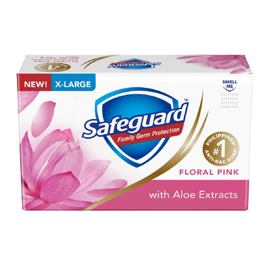 Safeguard Soap Floral Pink with Aloe Extracts X-Large 160g