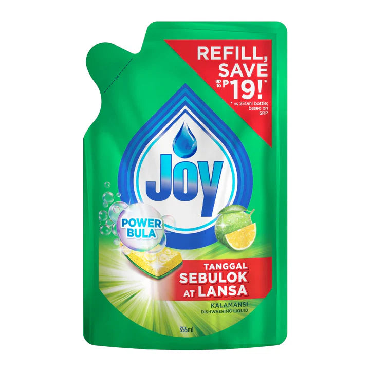 Joy Dishwashing Liquid Kalamansi Refill 355ml