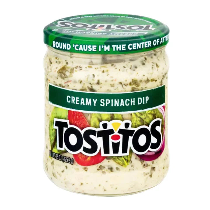 Frito Lay Tostitos Creamy Spinach Dip 15oz