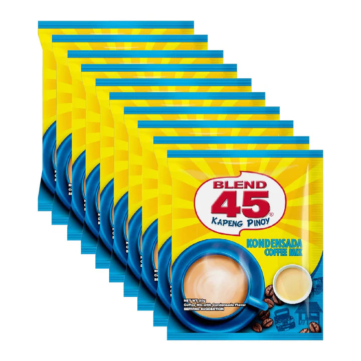 Blend 45 Kapeng Pinoy Kondensada Coffee Mix 10x20g