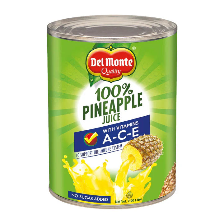 Del Monte 100% Pineapple Juice with ACE 2.9L
