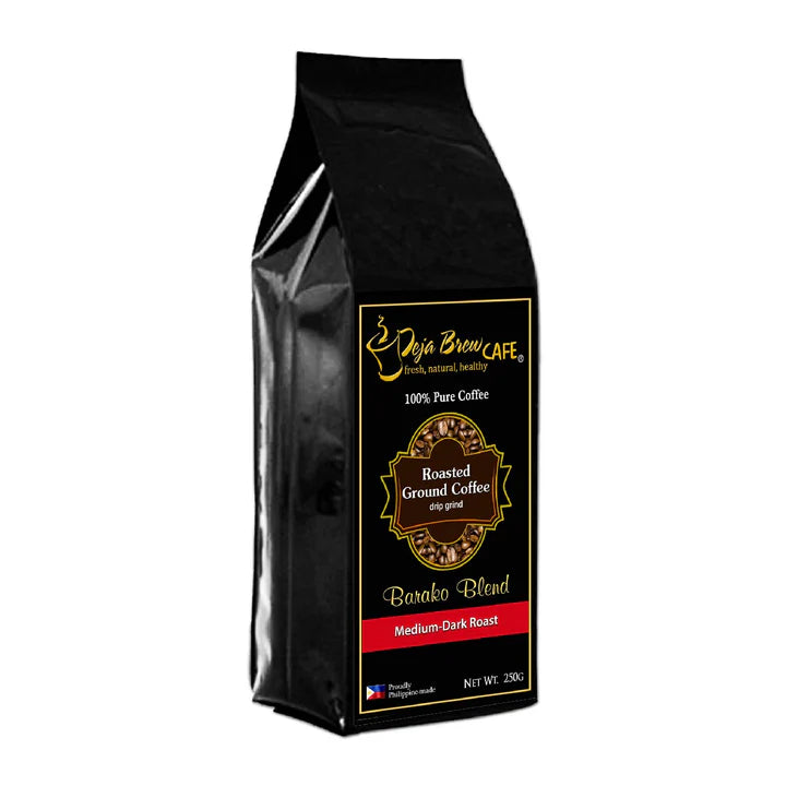 Deja Brew Cafe 100% Pure Roasted Ground Coffee Barako Blend 250g