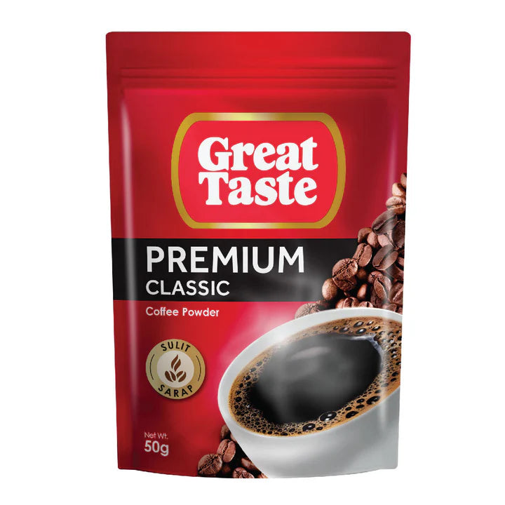 Great Taste Premium Classic Coffee Powder 50g