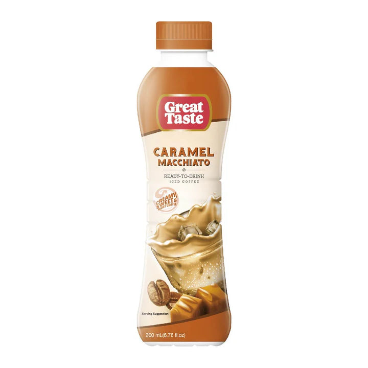 Great Taste Caramel Macchiato RTD Iced Coffee 200ml