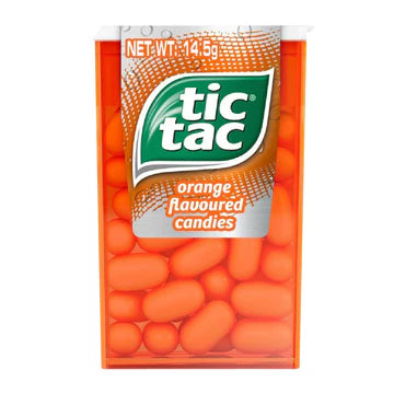 Tic Tac Orange Flavoured Candies 14.5g