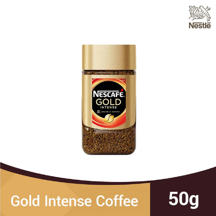 Nescafe Gold Intense Instant Soluble Coffee 50g