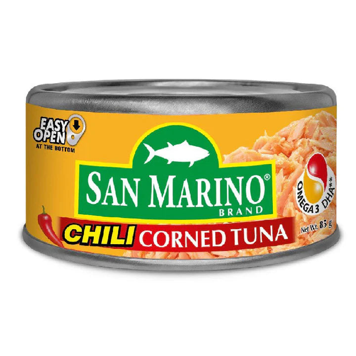 San Marino Chili Corned Tuna Easy Open Can 85g