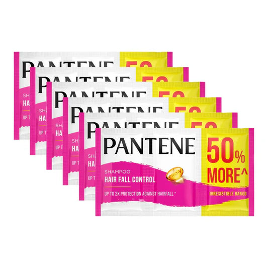 Pantene Shampoo Hair Fall Control 6x15ml