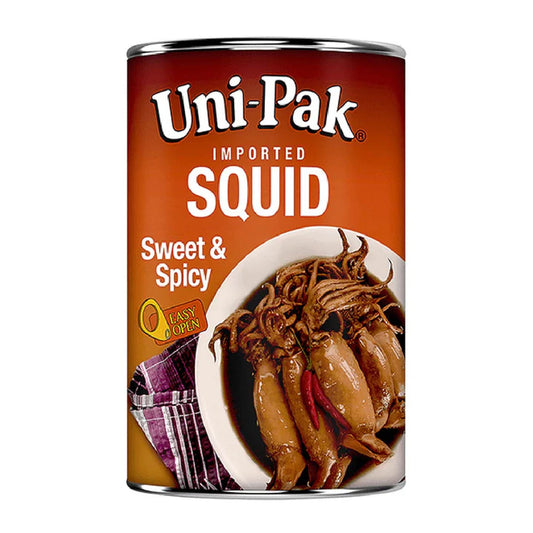Unipak Imported Squid Sweet & Spicy Easy Open 155g