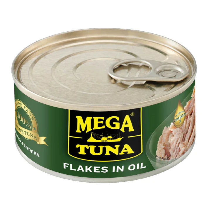 Mega Tuna Flakes in Oil Easy Open 180g
