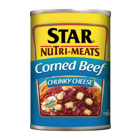 Purefoods Star Nutri-Meats Corned Beef Chunky Cheese 260g
