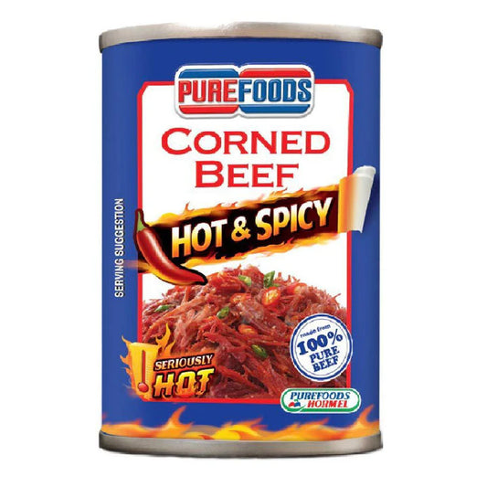 Purefoods Corned Beef Hot and Spicy 150g