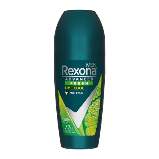 Rexona Men Deodorant Roll On Advanced Fresh Lime Cool 45ml