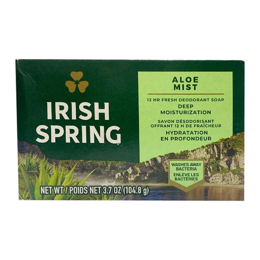 Irish Spring 12hr Fresh Deodorant Soap Aloe Mist 3.7oz
