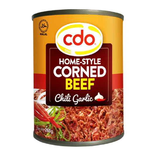 CDO Home Styled Corned Beef Chili Garlic 260g