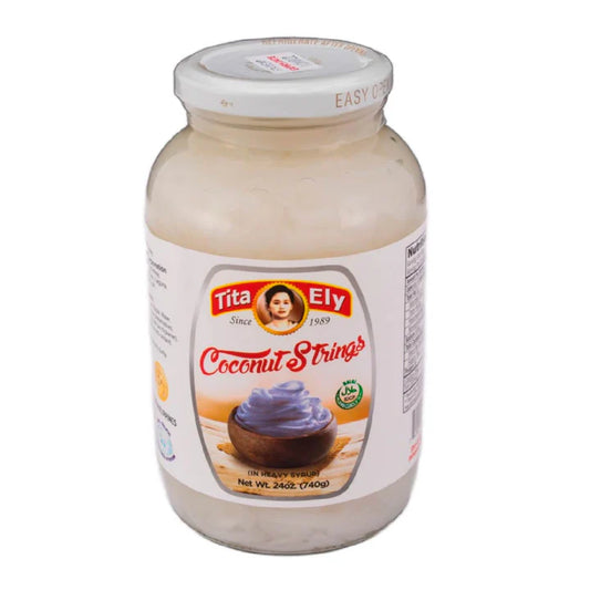 Tita Ely Coconut Strings in Heavy Syrup 24oz