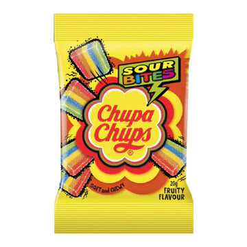 Chupa Chups Sour Bites Soft & Chewy Fruity Flavour Candy 20g