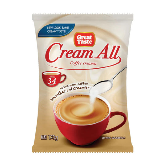 Great Taste Cream All Coffee Creamer 170g