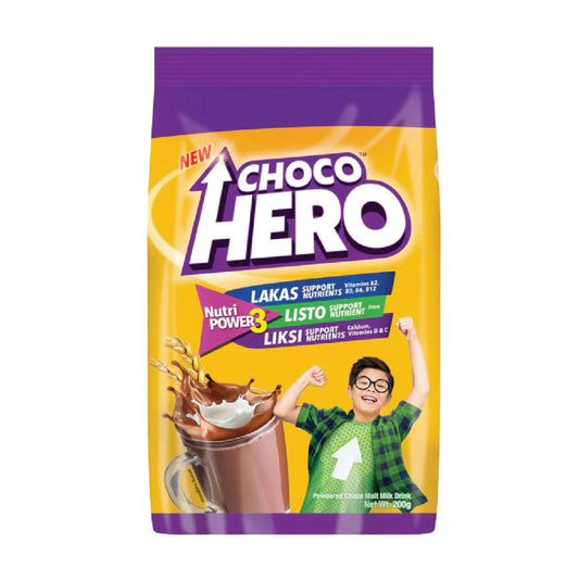 Choco Hero Powdered Choco Malt Milk Drink 200g