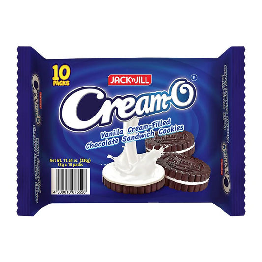 Cream-O Vanilla Sandwich Cookies 10x33g
