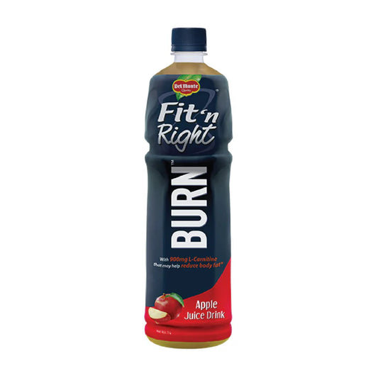 Del Monte Fit 'n Right Burn Apple Juice Drink 1L