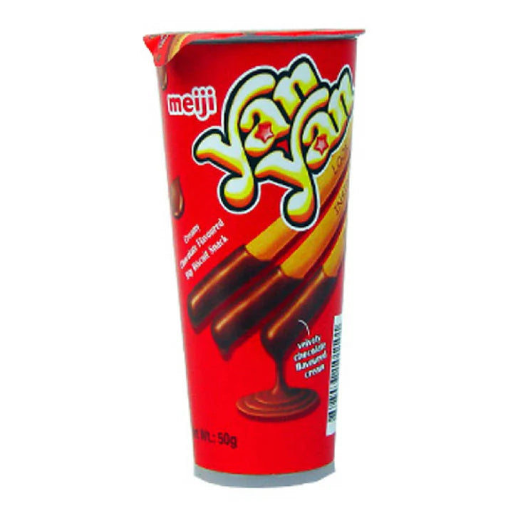 Meiji Yan Yan Chocolate Biscuits 50g