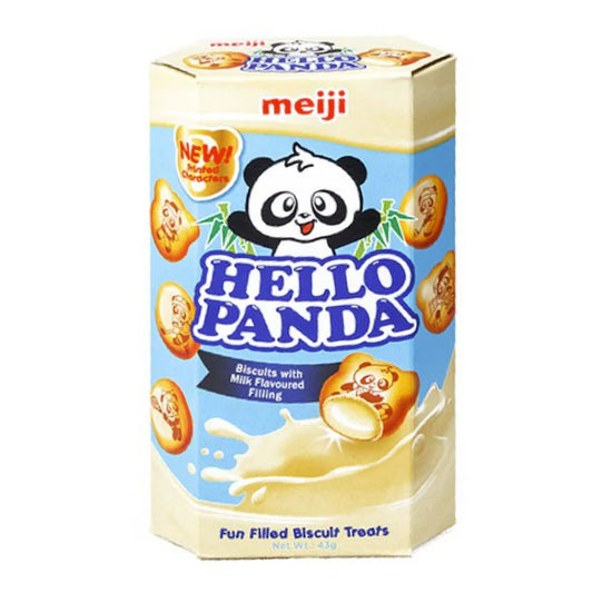 Meiji Hello Panda Milk Biscuits 43g