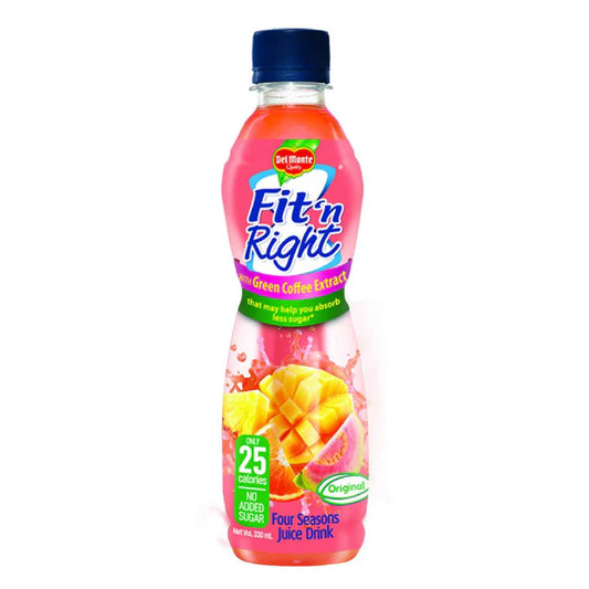 Del Monte Fit 'n Right Original Four Seasons Juice Drink 330ml