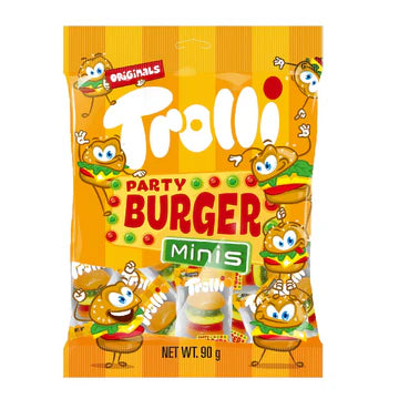 Trolli Mini Burger Gummy Candy 90g