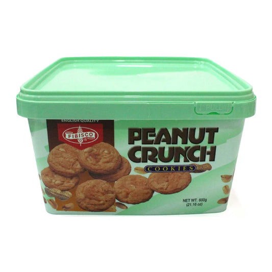 Fibisco Peanut Crunch Cookies 600g