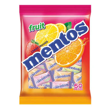 Mentos Fruits Chewy Dragees Candy 50s