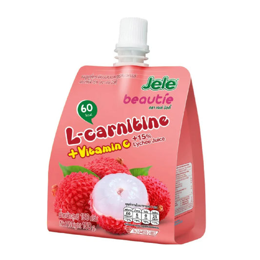 Jele Beautie L-Carnitine + Vitamin C Lychee Juice 150g