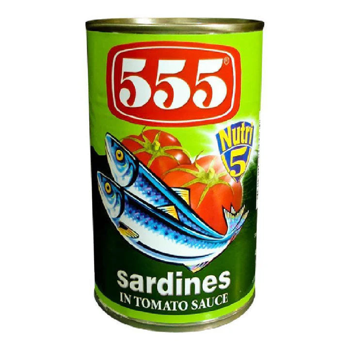 555 Sardines in Tomato Sauce 425g