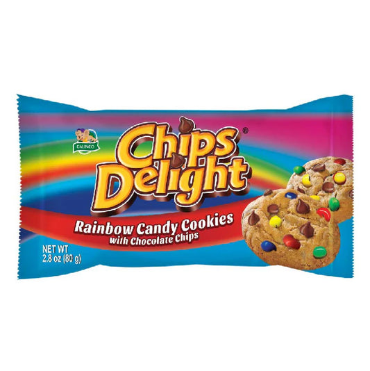 Chips Delight Rainbow Candy Cookies 80g