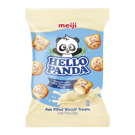 Meiji Hello Panda Milk Biscuits Pouch 35g