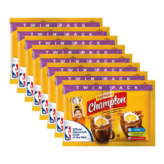 Energen Champion Powdered Chocolate Malt Drink Twin Pack