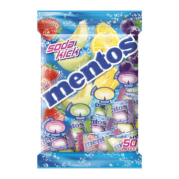 Mentos Soda Kick Chewy Dragees Candy 50s