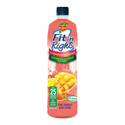 Del Monte Fit 'n Right Original Four Seasons Juice Drink 1L