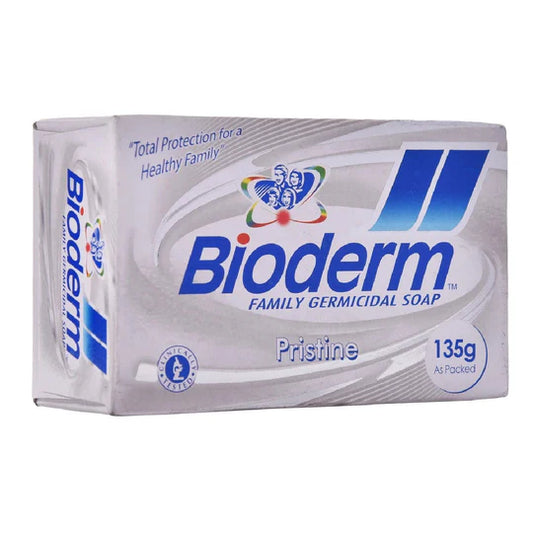 Bioderm Germicidal Soap Lanolin White Pristine 135g