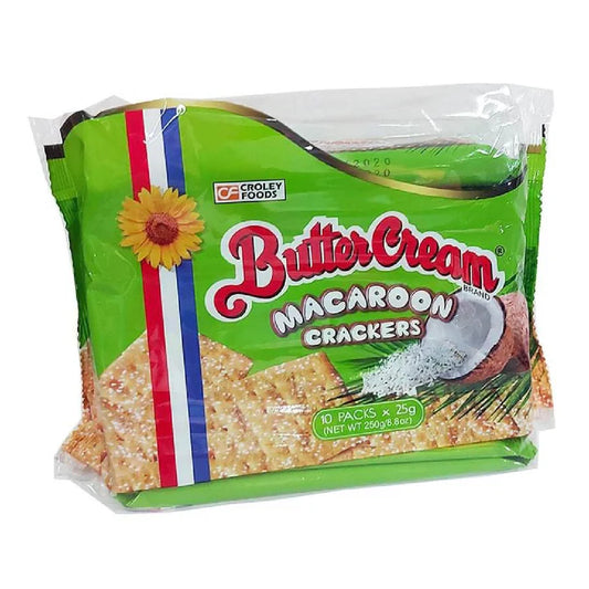 Sunflower ButterCream Macaroon Crackers 10x25g