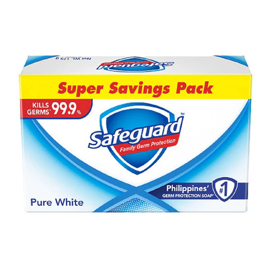 Safeguard Soap Pure White Super Saving Pack 175g